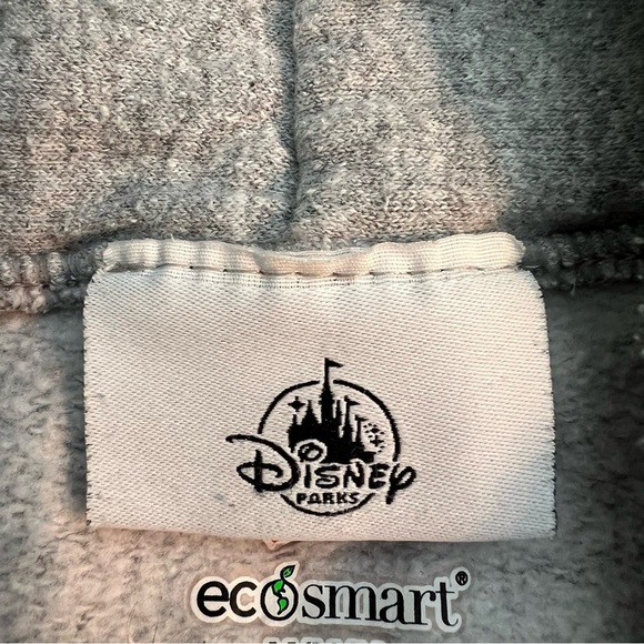 Disney Mickey Mouse Hoodie Sweatshirt Gray Size Medium - Picture 2 of 6